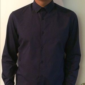 ALFANI Men's Shirt Slim Fit Stretch