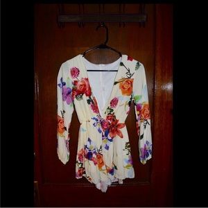 Floral Romper