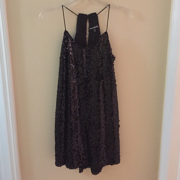 Express Sequin Mini Dress