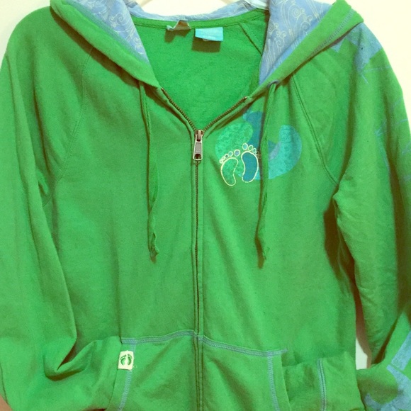 Cute green hoodie