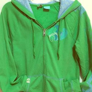 Cute green hoodie