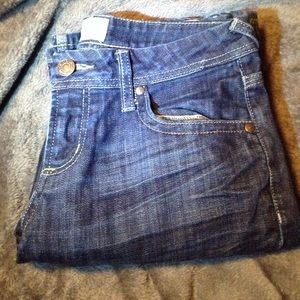 Bootcut maurices dark jeans  perfect condition.