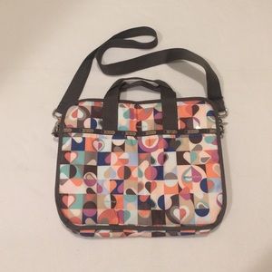 LeSportsac 15" Laptop Case • Geometric Pattern