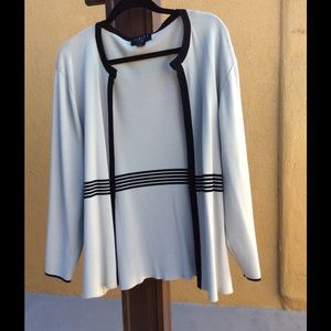 Cream 2X Women's Cardigan