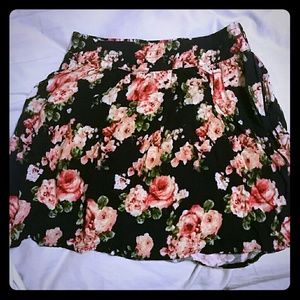 Dark blue forever 21 skirt