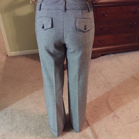 Houndstooth wool pants by Focus 2000