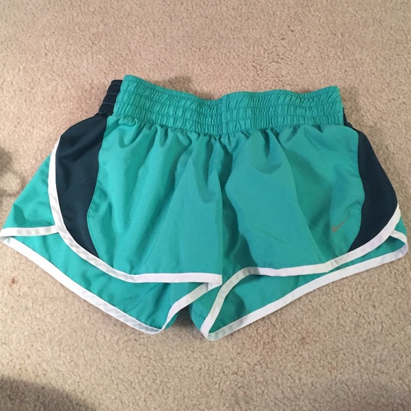 Teal Nike shorts