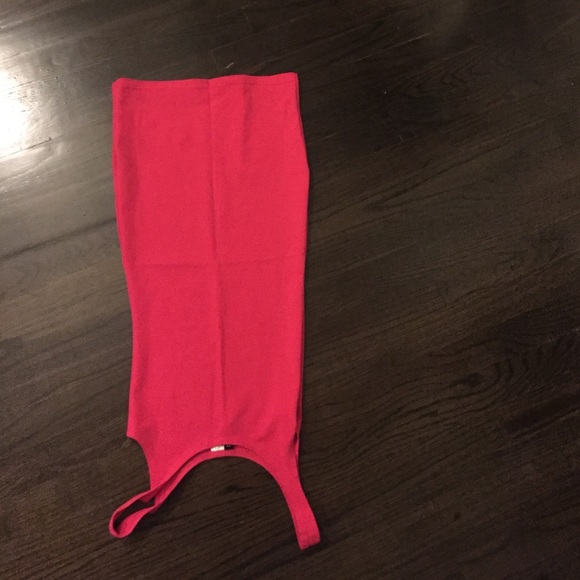 Hot pink tank dress