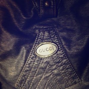 Big Gucci handbag purse made in Italy .