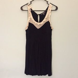 Ruffle detail Mini Dress