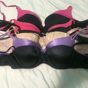7 34B bras All for 20$ negotiable