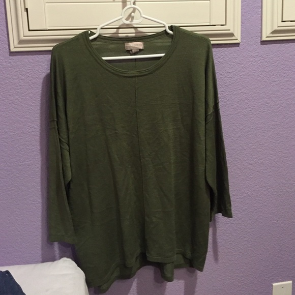 Green Forever 21 Cardigan Sweater!