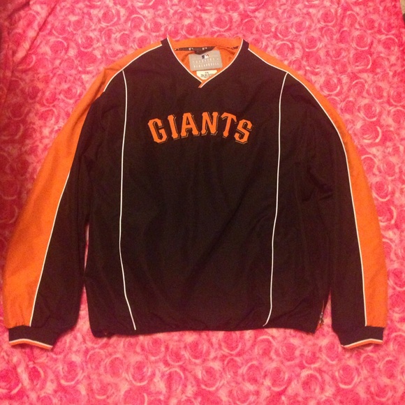 Giants baseball windbreaker jacket