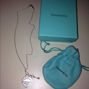 Tiffany & Co. Heart and Key Necklace!