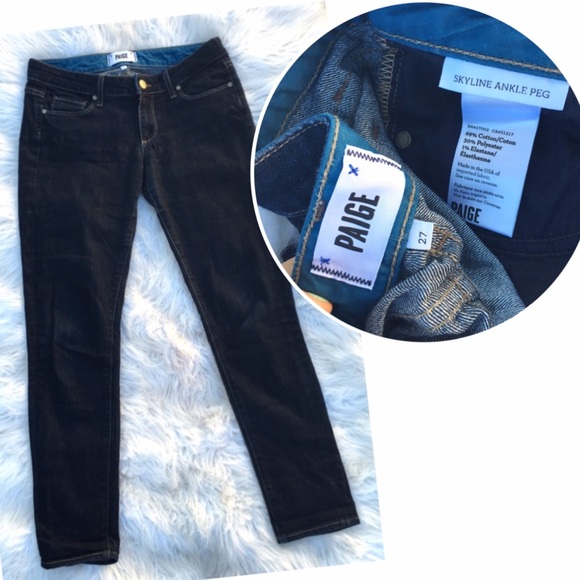 🔴Sold in bundle| Paige skinny cropped jeans - Picture 2 of 2