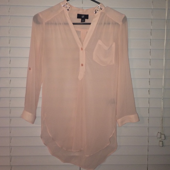 Sheer Pink Blouse