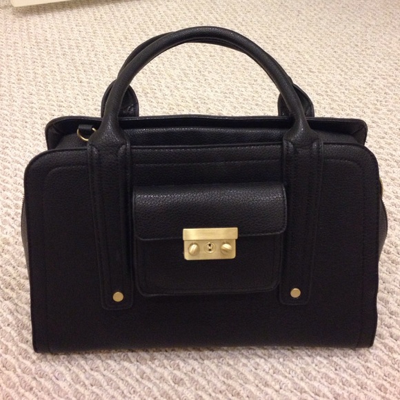 Phillip Lim for Target medium black leather purse