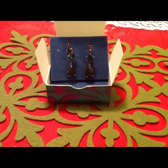 GEOMETRIC LINEAR EARRINGS NWOT - Picture 2 of 4