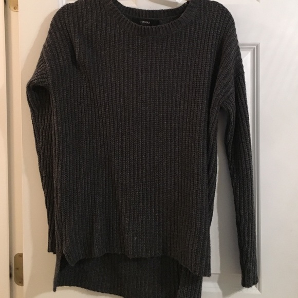 Gray Knit Sweater