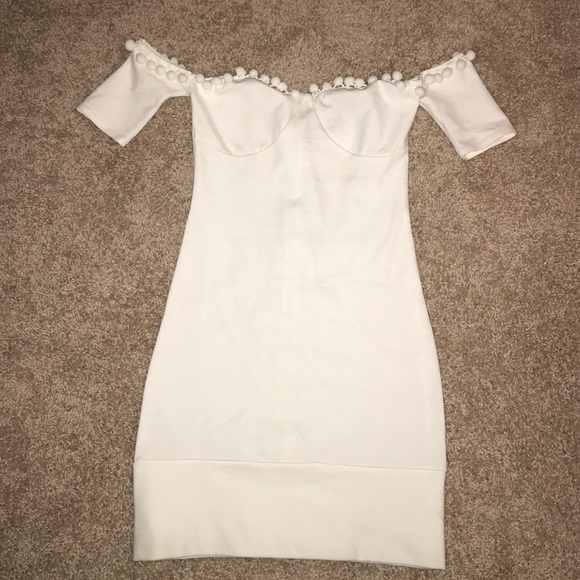 For Love and Lemons off the shoulder dress