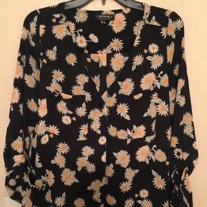 Cotton on sunflower button up!