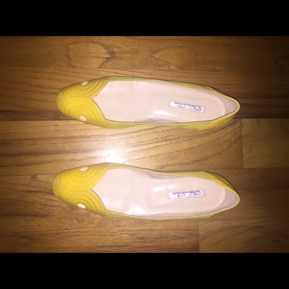 NEW Oscar de la Renta Suede Flats