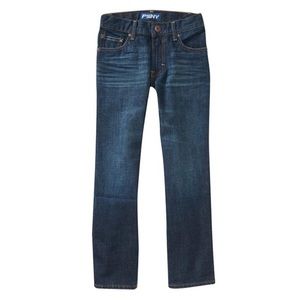 Boys dark wash straight leg 14slim Aeropostale