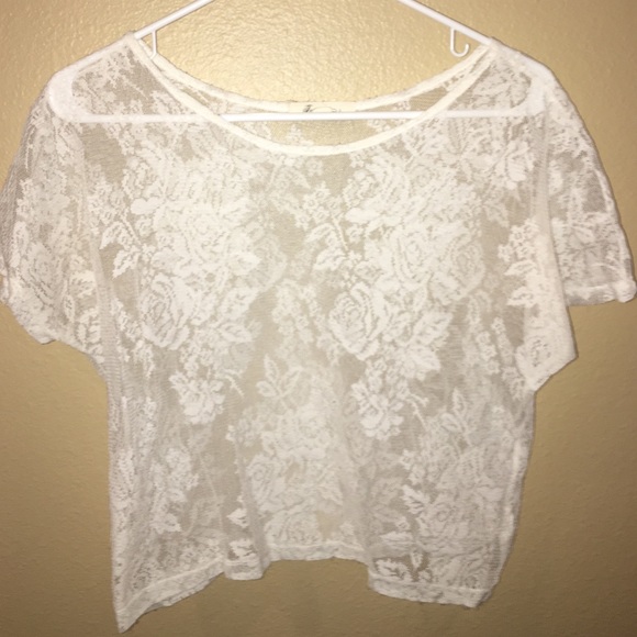 Sheer Lace Blouse