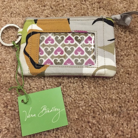 Vera Bradley Zip ID Case in Portobello Road