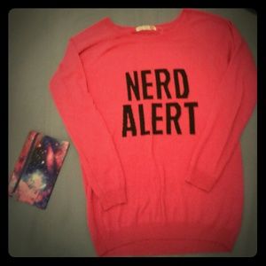 NERD ALERT sweater