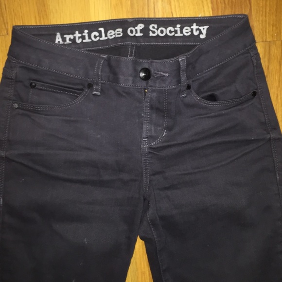 Articles of society size 24 grey skinny jeans