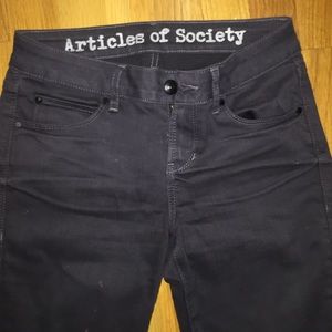 Articles of society size 24 grey skinny jeans