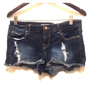 Forever 21 Denim Booty Shorts
