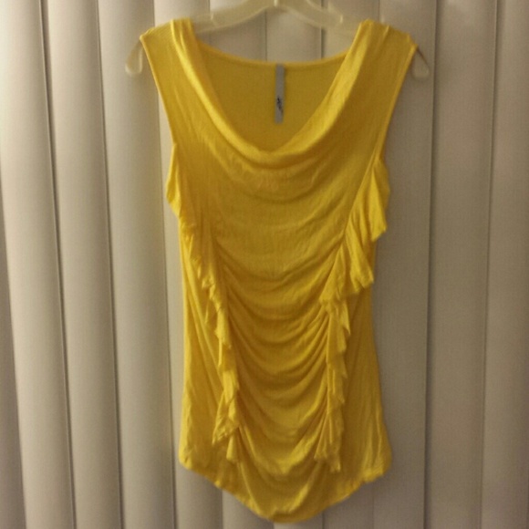 Yellow tank