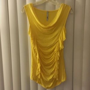 Yellow tank