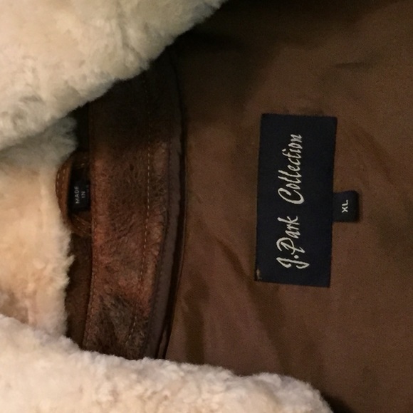 J. Park Collection Leather Coat - Picture 2 of 2