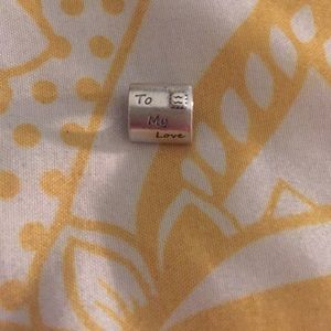 Pandora love envelope charm