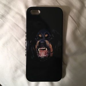 Authentic Givenchy Rottweiler I phone 5s case