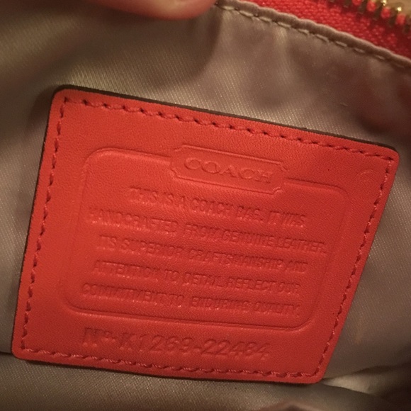 Coach poppy leather fringe bag - Picture 4 of 4