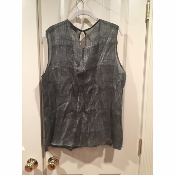 Metallic Sheer Tank - Picture 2 of 3