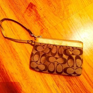 Coach wristlet