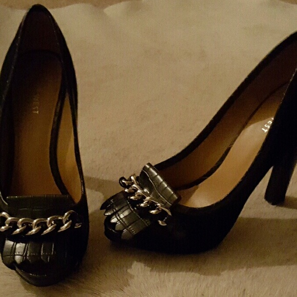 Black heels