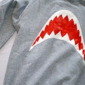 "Tumblr" Shark Teeth Crewneck