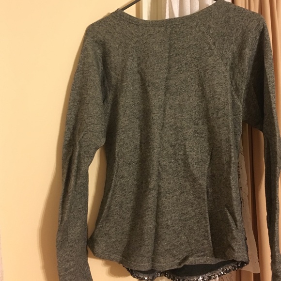 Sparkly Grey Sweater - Picture 2 of 3