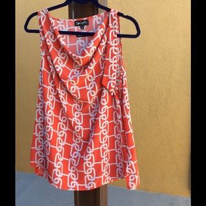 Spiegel Chain Link pattern tank top - L - SOLD