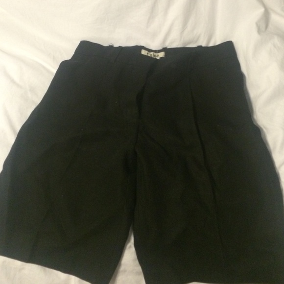 Chloe shorts black size 44 IT (size 8 US).