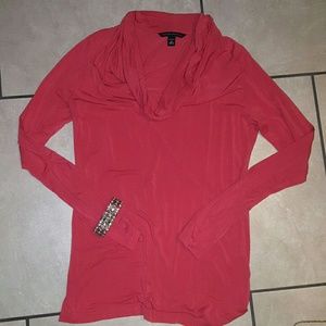 Stretch coral long sleeve
