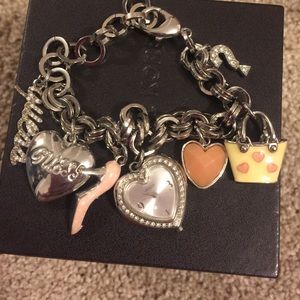 Women's guess charm watch