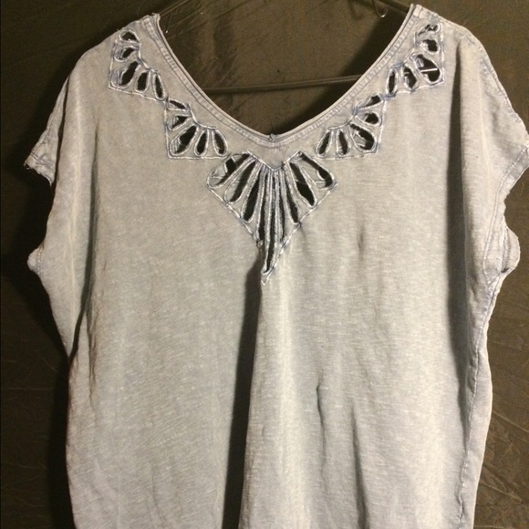 Free People blue top