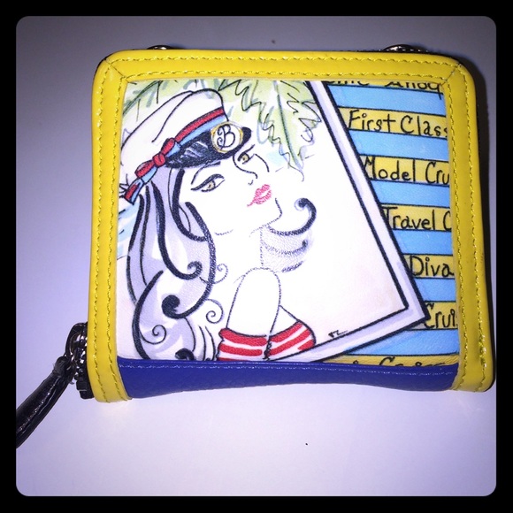 Genuine leather BRIGHTON FASHIONISTA sm ZIPWALLET